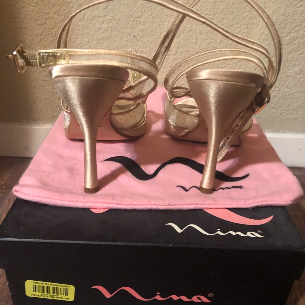 Nina Ankle Strap Heels - Picture 4 of 4